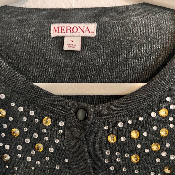 Merona Sweaters, Bejeweled sweater. Size Medium. Excellent condition - Picture 2 of 4